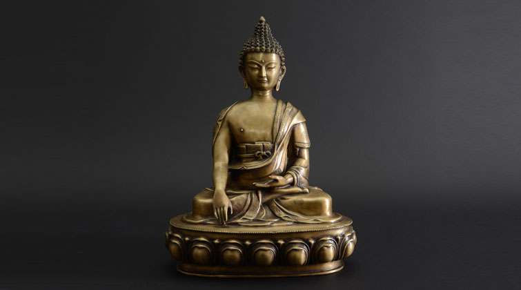 佛祖释迦牟尼铜像